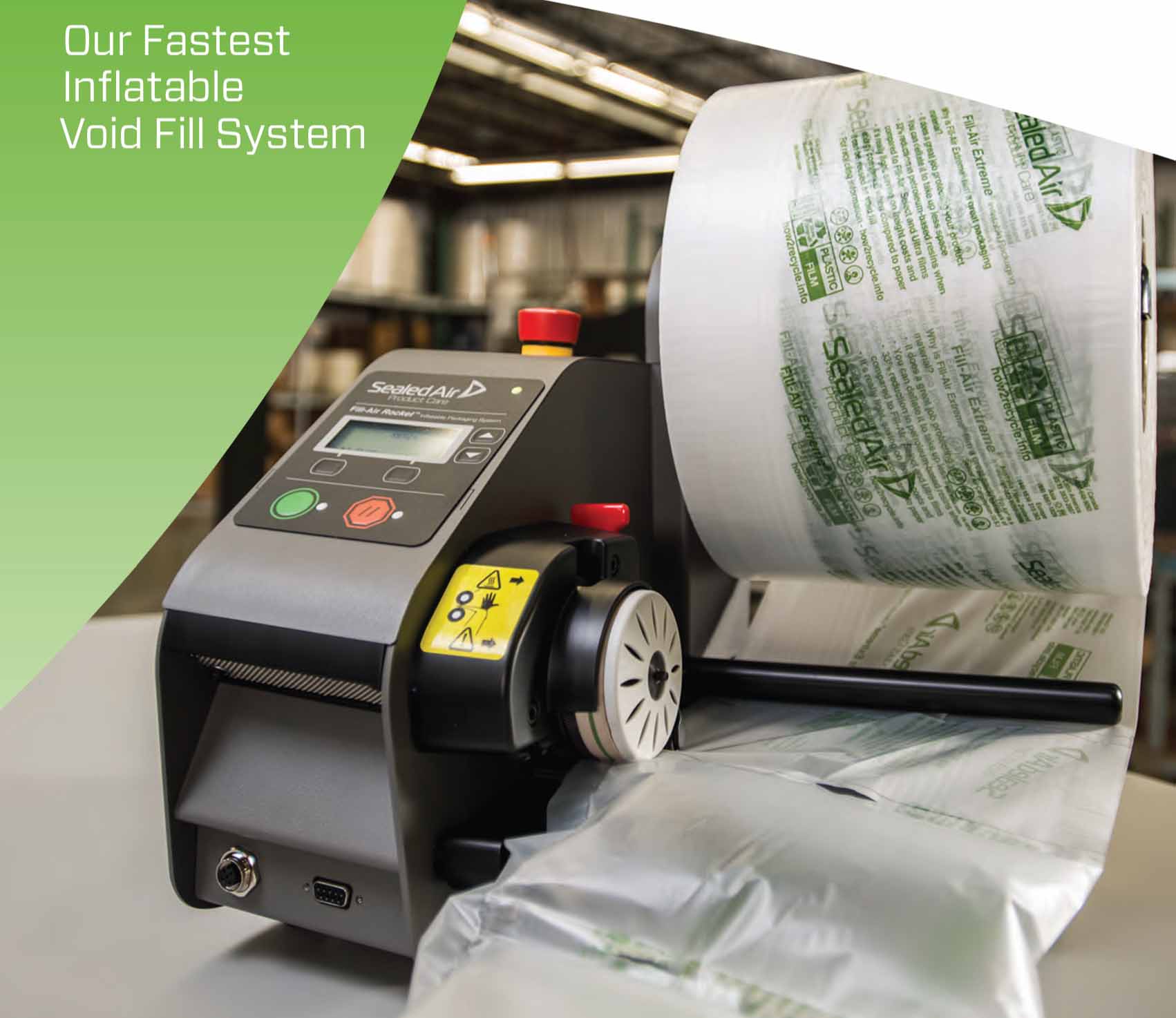Our Fastest  Inflatable  Void Fill System